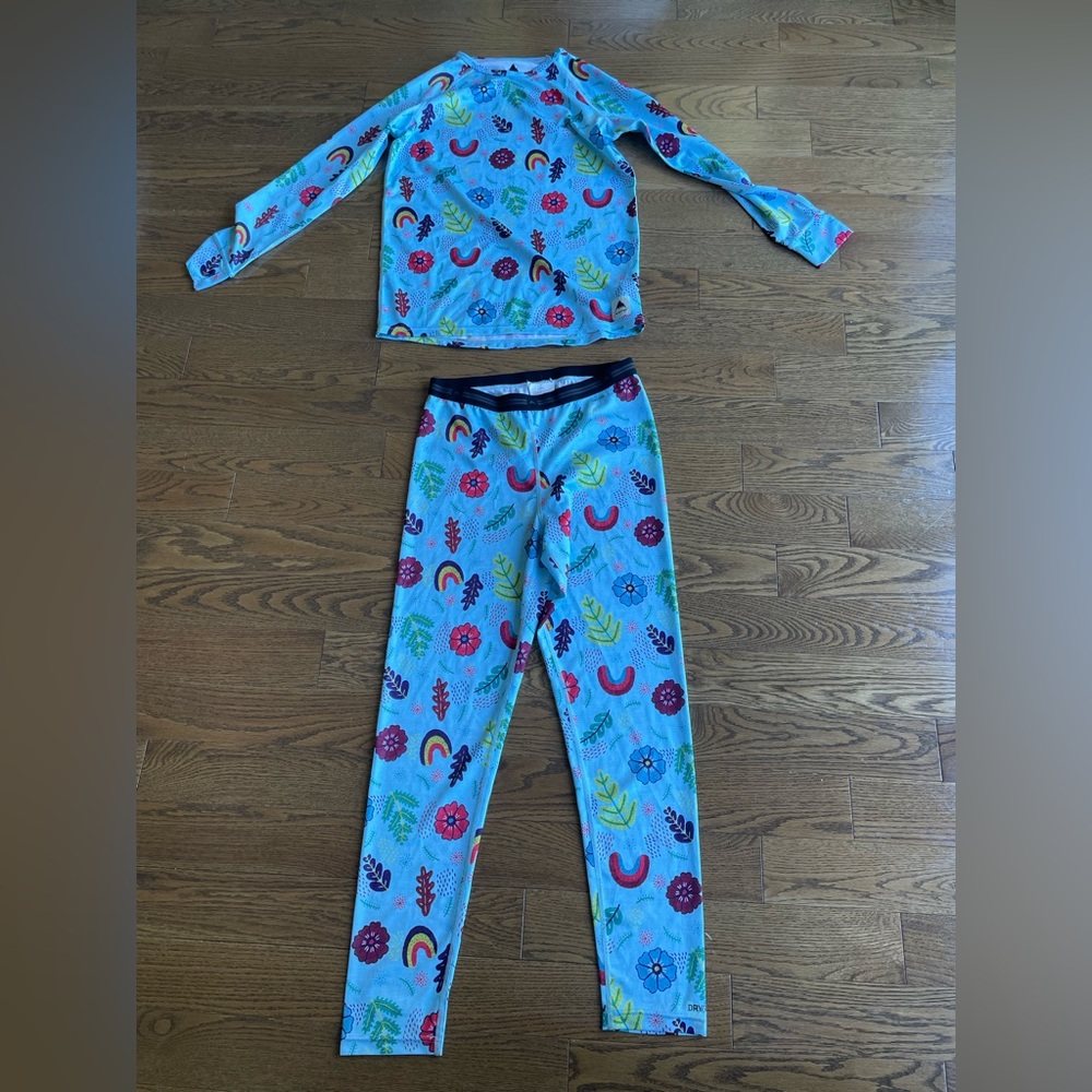 Burton Kids Base Layer Colourful Pattern